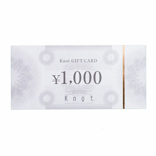 Knot ギフトカード【1,000円分】